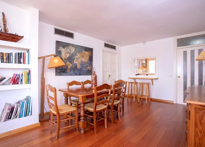 Playamar Flat In The Beach With Pool, Tennis And Paddle Court, Gardens